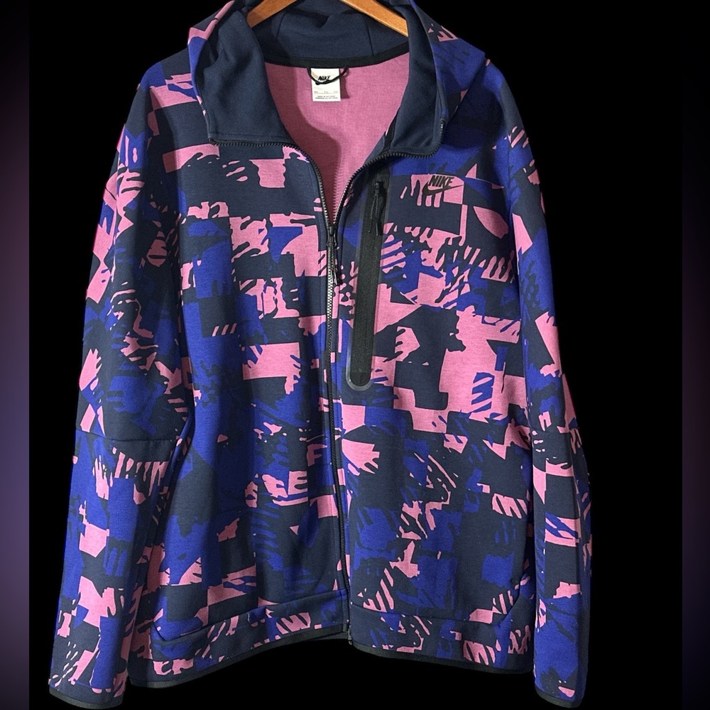 Nike Blue and Pink Ski & Snowboard Jacket